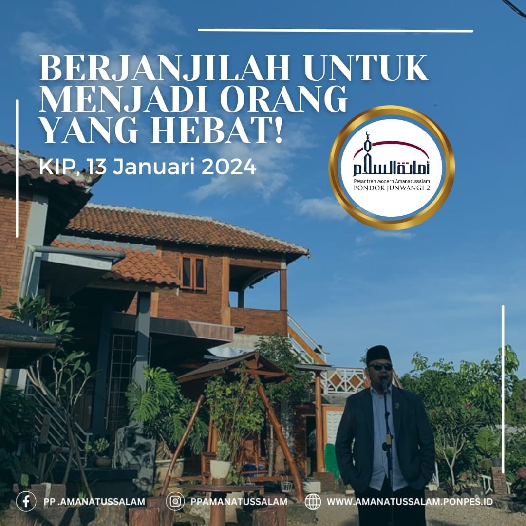 (KIP, 13 Januari 2024, Pesantren Wisata Amlam)